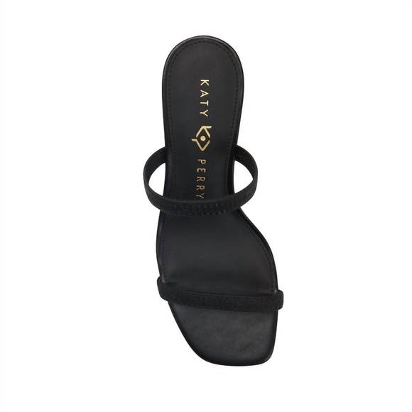 NEW KATY PERRY women's leilei stretch sandals in black - Picture 4 of 6